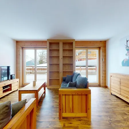 With Comfortable Arrangements Apartment Veysonnaz